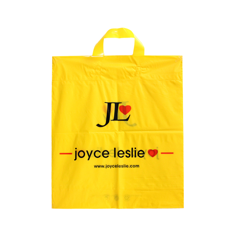 LDPE黄色软手提购物袋